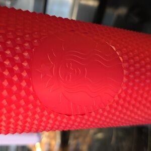 Starbucks Matte Red